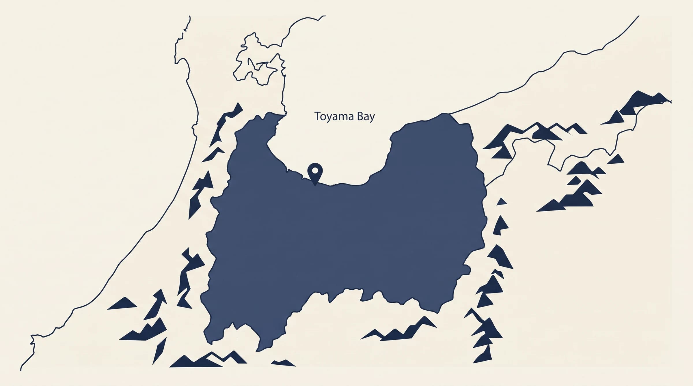 富山県高岡市周辺のマップ